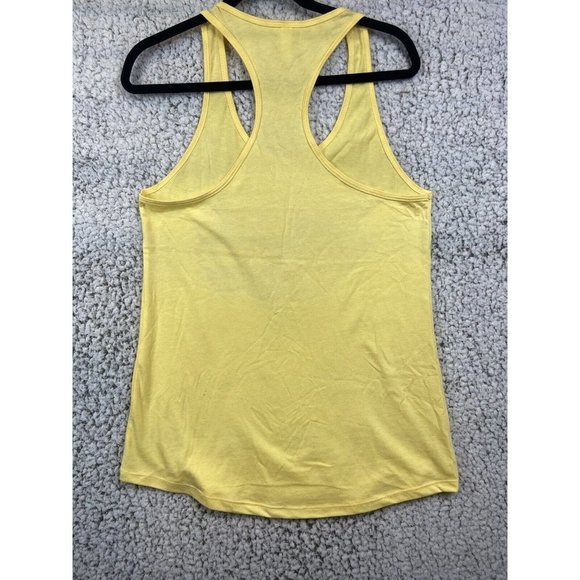 Ideal by Next Level yellow racerback sleeveless tank Mac & Cheese Festival 2XL - Picture 6 of 6